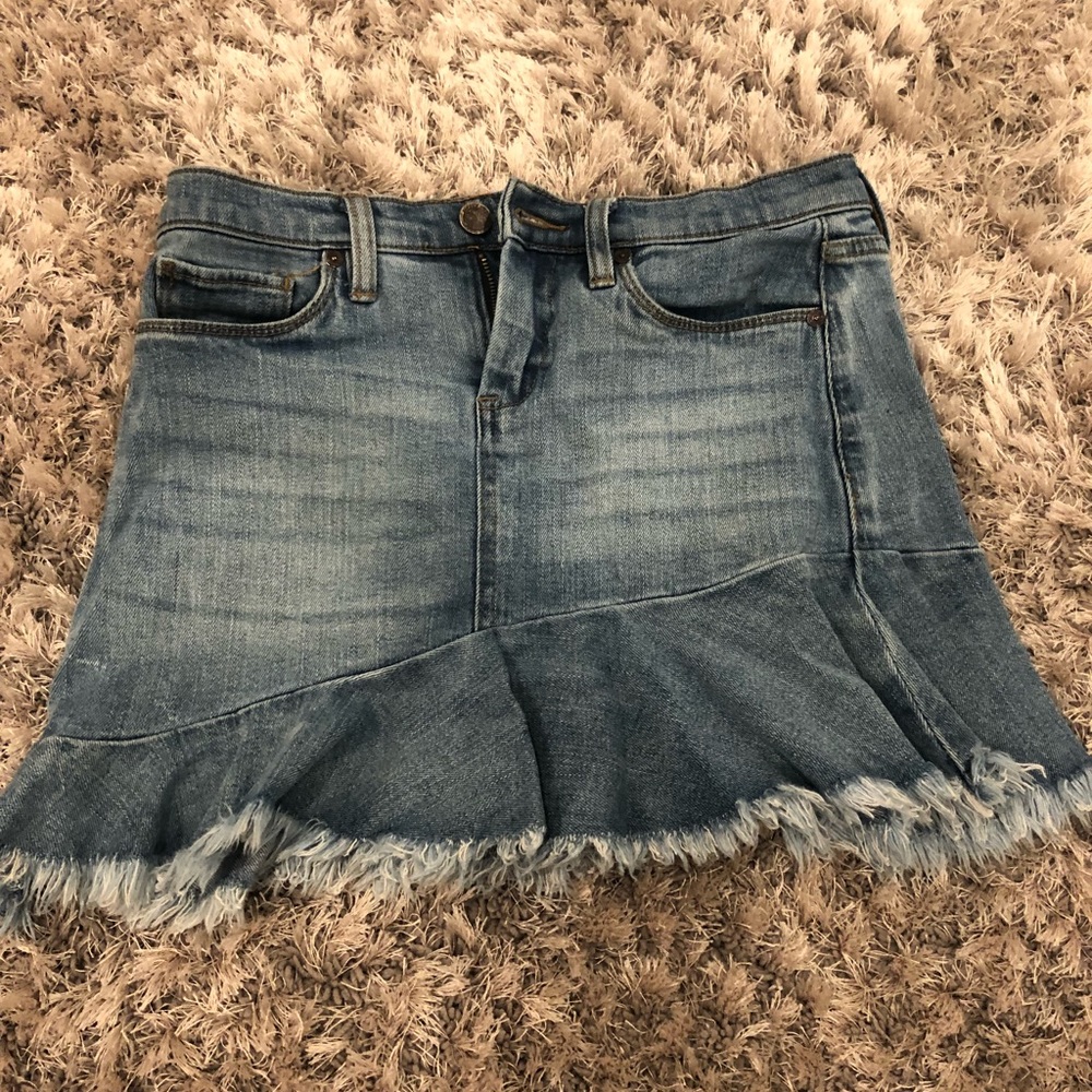 Blank NYC denim skirt